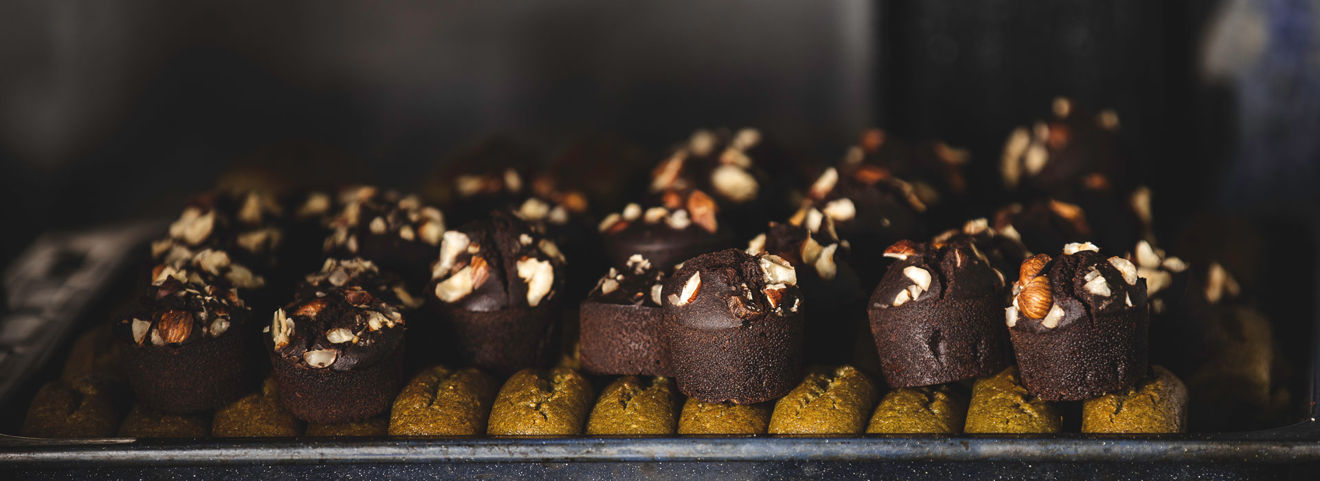 Pâtisserie végétale | Traiteur vegan et sans gluten - Eolia Pâtisserie | Muffins vegan au chocolat